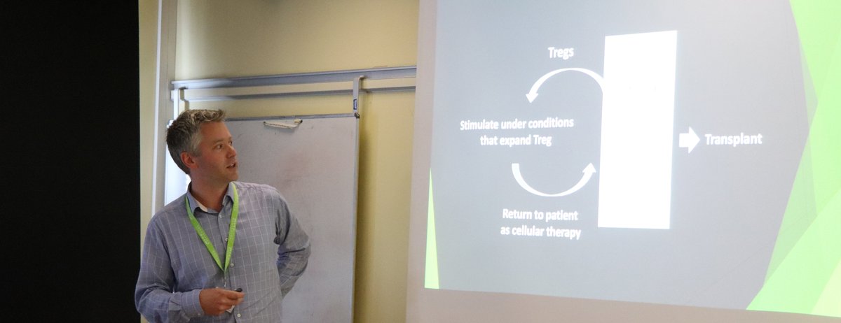 Dr Matthew Brook from NDS discussing DSP applications in #transplantation at the #NewFrontiersofDSP conference #GeoMxDSP @nanostringtech #immunology #precisionmedicine