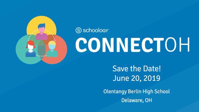 JessFields_GH's tweet photo. Advance What’s Possible. Registration for Schoology ConnectOH is now open: https://t.co/DEQM5oQZEt Looking forward to seeing you this summer for this 1-day, free conference! #Schoology #SchoologyConnectOH https://t.co/zhZ00sDSm0
