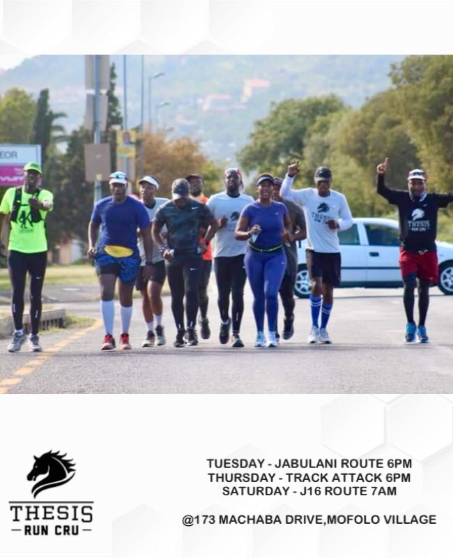 Mammule's tweet photo. Everything you wanted to know about yourself, you can learn in 42.2km______
#werunsoweto
#goodvibesonly
#thesisruncru
#runpartyrepeat
#crulove
#slyza
#runningculture
#runasone https://t.co/nvfp2Gw5rS