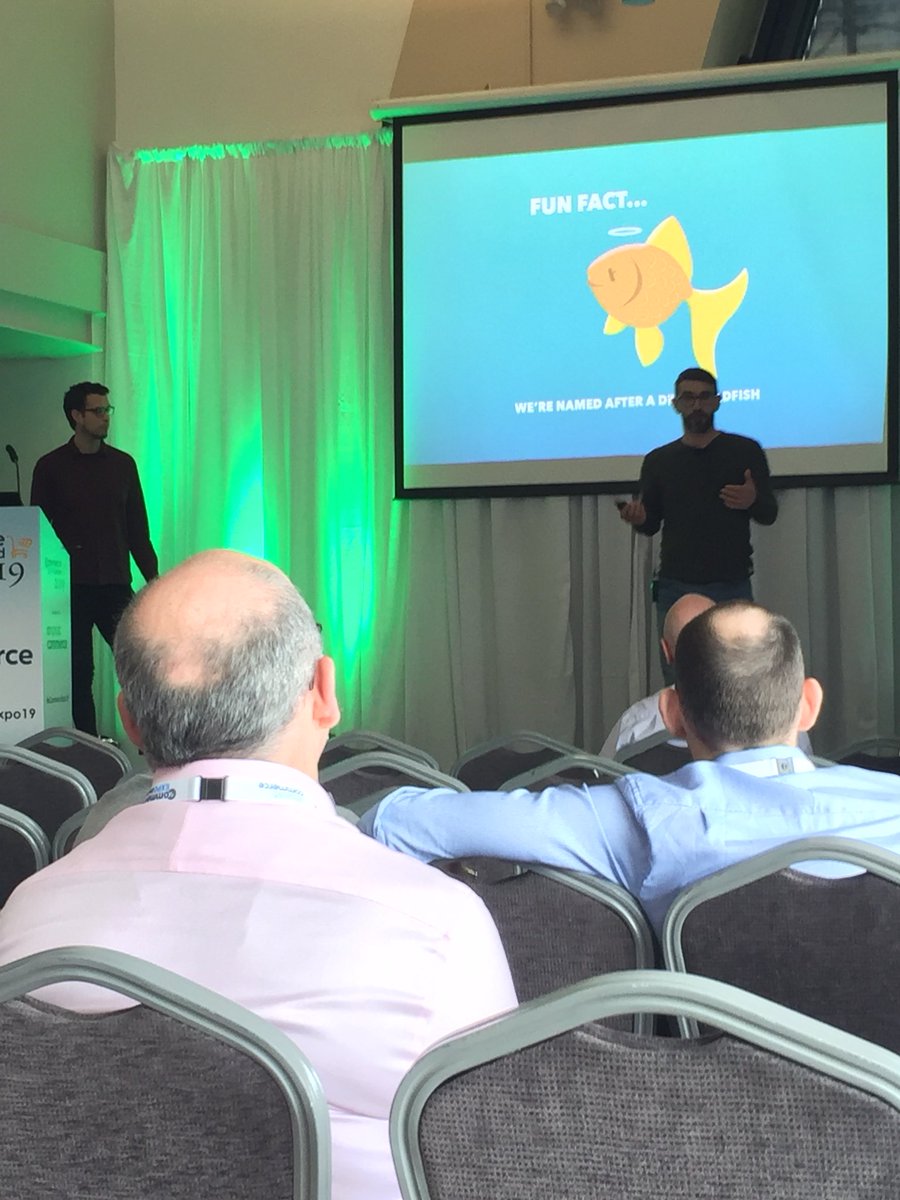 Kevin &amp; Gustavo from <a href="/WolfgangDigital/">Wolfgang Digital</a> are on stage discussing how to profit from SEO &amp; PPC double domination! #eCommerceExpo19