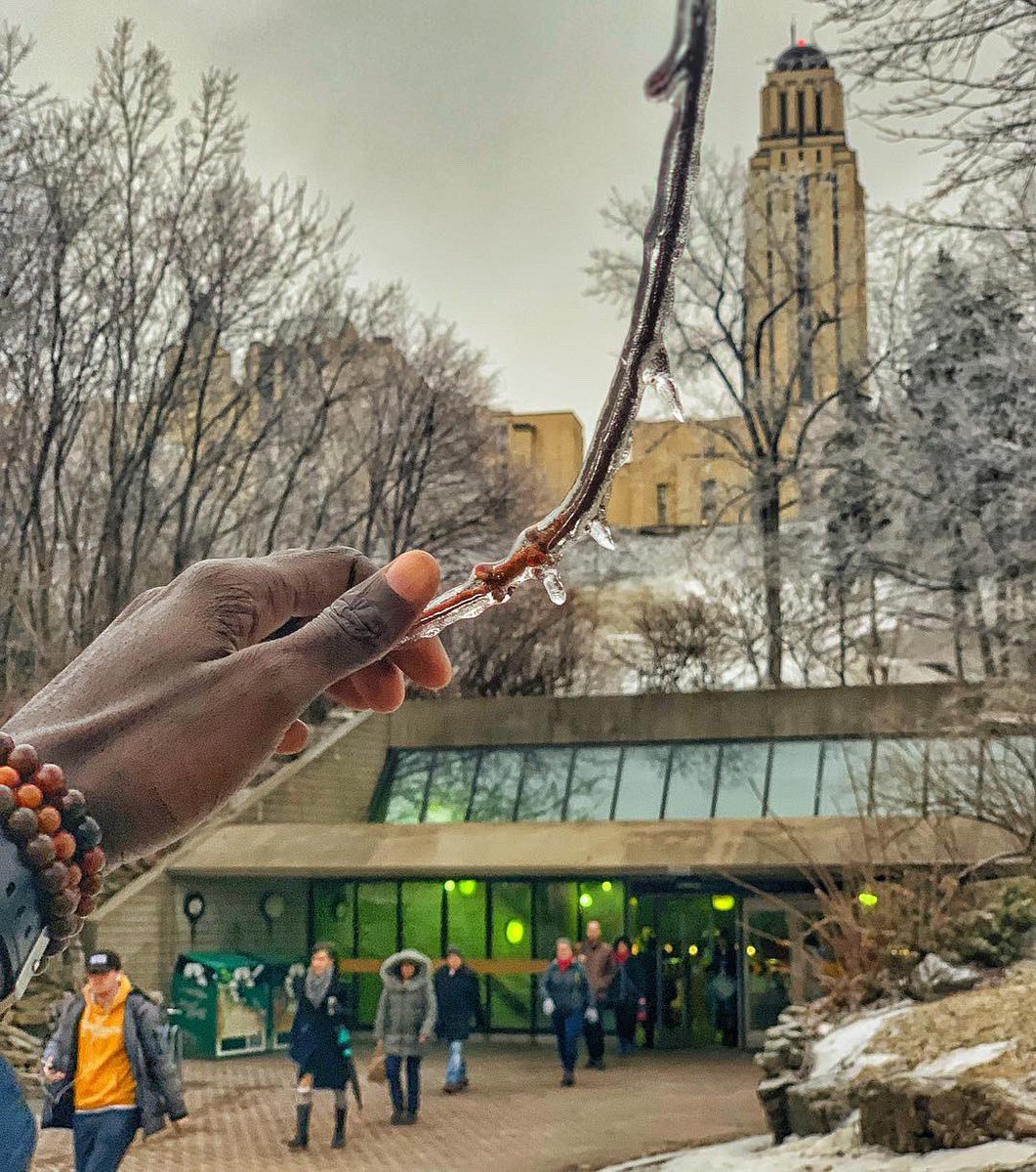 karlervinjp's tweet photo. Cette belle ville où la glace remplace la feuille dans les arbres. Cette température plus versatile que mon humeur quotidien. Ce fredi ki few sonje lakay 😀🤣 J’aime @Montreal au #printems 😍
📸 Pic by me #Xs_Max📱 https://t.co/Ea7G2CbRNB