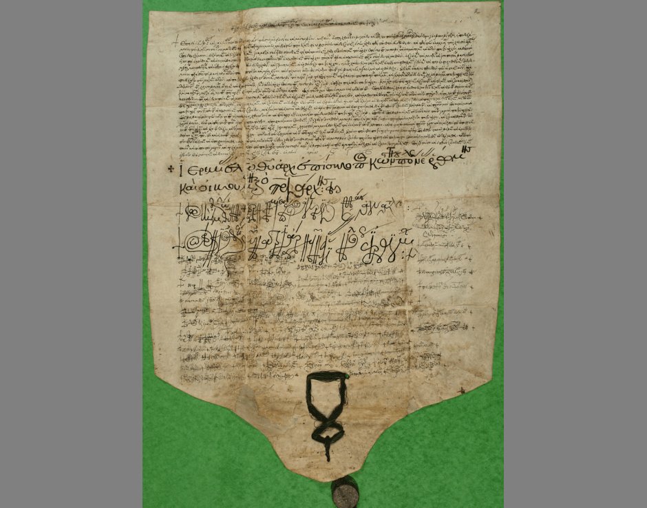 ArchonMaestor's tweet photo. "The 1686 Patriarchal and Synodal “Act” or “Letter of Issue” (Γράμμα ἐκδόσεως), by which only the right to ordain the Metropolitan of Kyiv was granted to the Patriarch of Moscow, not the jurisdiction over the Metropolia of Kyiv." PV #133psalm #supportreligiousfreedom https://t.co/GZFySmBFhb