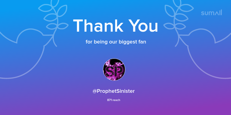 DeltaGold3's tweet photo. Our biggest fans this week: @ProphetSinister. Thank you! via https://t.co/Iat20H1bC6 https://t.co/D3b3vOszOc