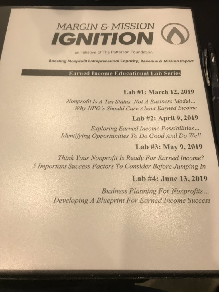 TheCenterofAMI's tweet photo. Excited to be learn and put what we learn into practice. Thank you @margin_mission and @ThePattersonFdn. #tpfmarginmisson #earnedincome https://t.co/MoPi7Yxapb