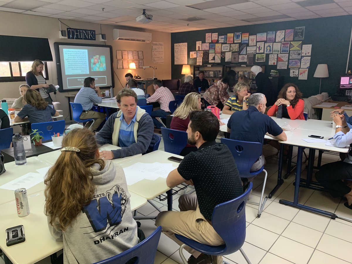 Jonathanpdupont's tweet image. Learning about third culture kids.#dhawildcatpride