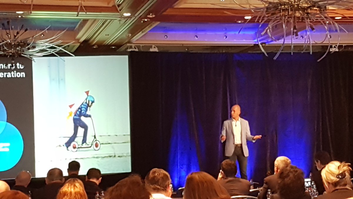 kasiaeo's tweet photo. From status quo to disrupt & grow @RonaldVelten and @tvdhonert at #IBMDLE2019 https://t.co/5FlNOKSR6n