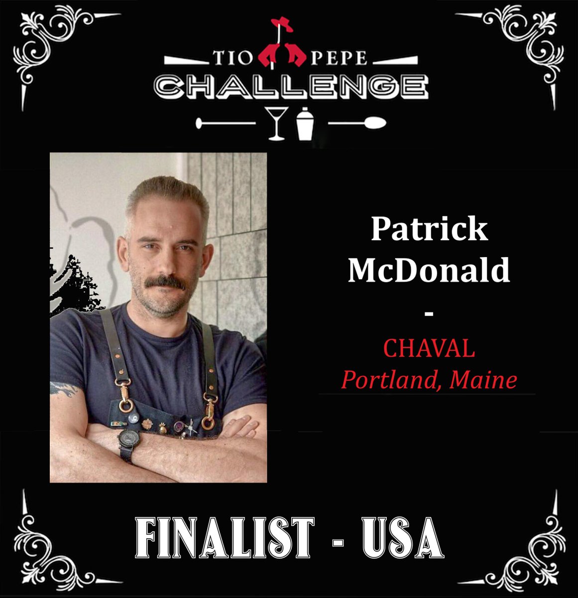 USBGPortlandMe's tweet image. Tonight, a founding chapter member and past president Patrick McDonald is one of six finalists competing in New York City at the USA finals of the @TioPepeWine Challenge! Pat is vying to represent the U.S. at the 6th Annual International Final this May in Jerez, Spain. Go Pat! 🦅