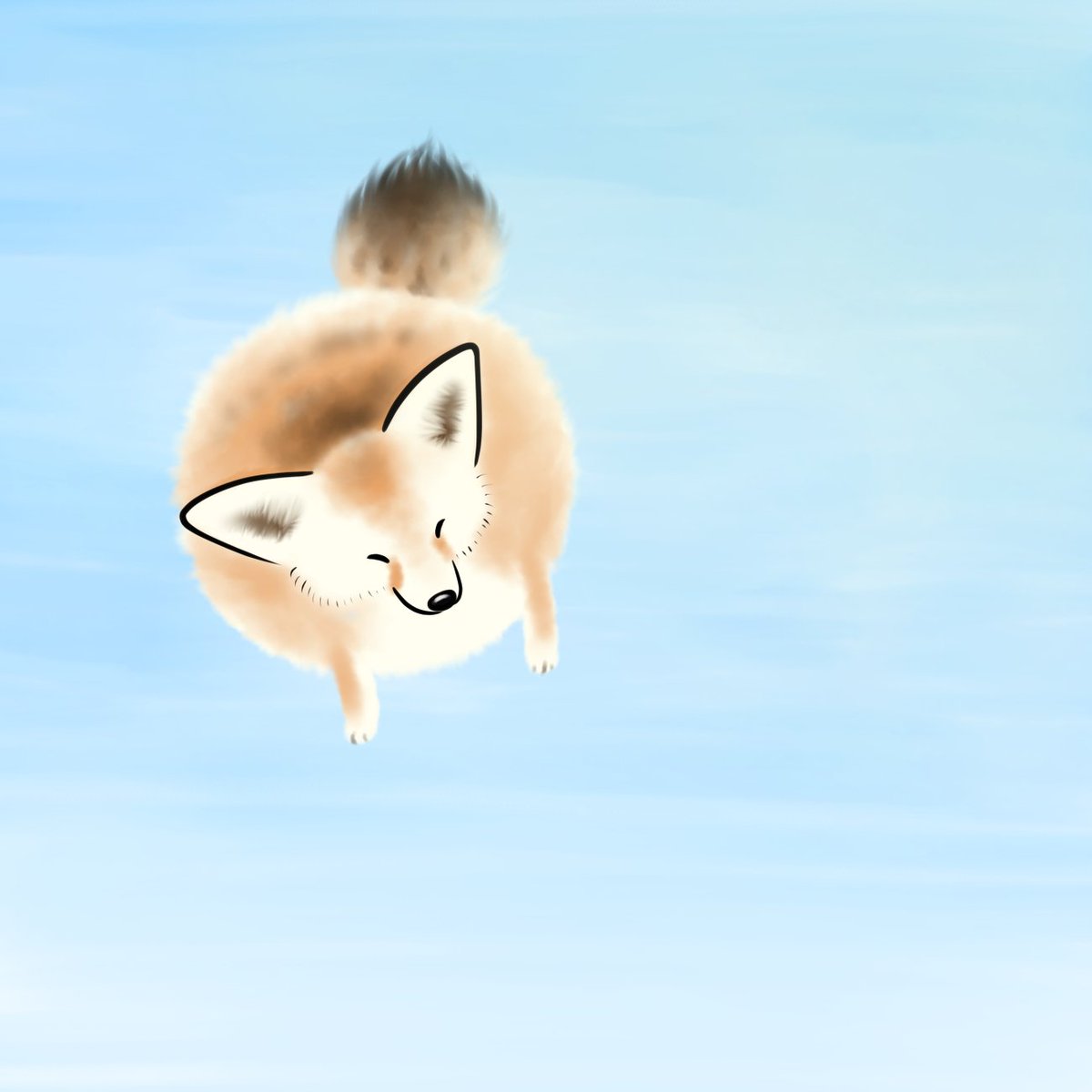 I thought I'd go for a #Fennecfox for #foxloonday as they're so darn cute. In the wild though, not as pets! #foxloon #animaloon_collective <a href="/Animaloonies/">Animaloon Collective</a>