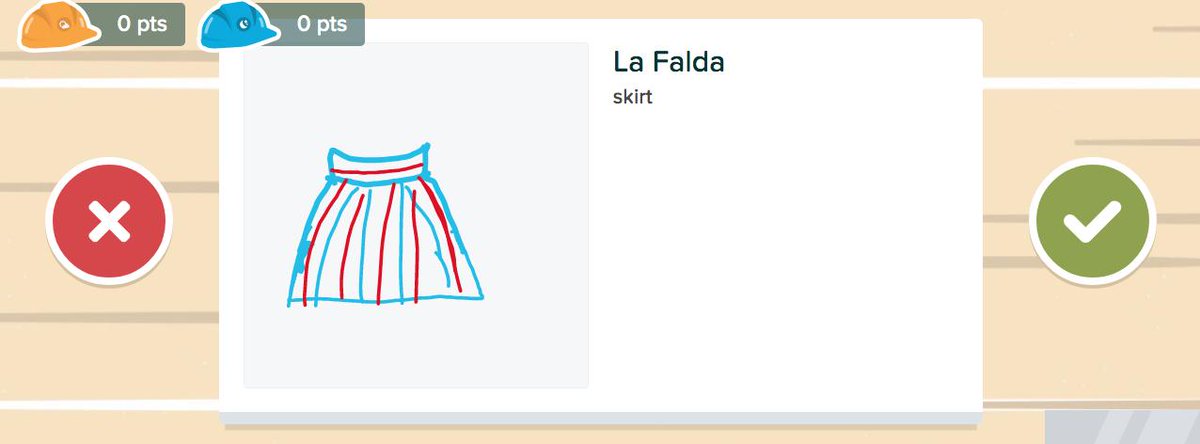 willafromwled's tweet photo. I used @PearDeck Flashcard Factory today with my 9th graders learning clothing vocabulary! What a great way to begin to learn vocabulary and work with their classmates. Qué divertido!! I will definitely use it again! #wledst2019 https://t.co/WUIJGPFNE4