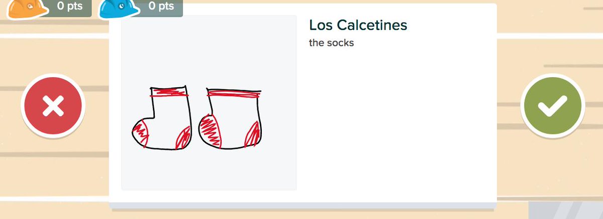 willafromwled's tweet photo. I used @PearDeck Flashcard Factory today with my 9th graders learning clothing vocabulary! What a great way to begin to learn vocabulary and work with their classmates. Qué divertido!! I will definitely use it again! #wledst2019 https://t.co/WUIJGPFNE4