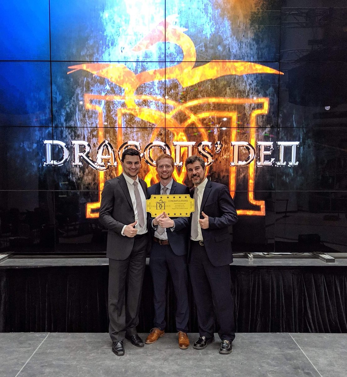 nb_innovation's tweet photo. Update on our #Breakthru2019 winners! It's been a little over a week since their return from the Toronto Dragon's Den Auditions. They had great success in pitching #Canum to the show's producers. Stay tuned to see if they are selected to return May for the actual TV filming in TO https://t.co/c3KXElMygz