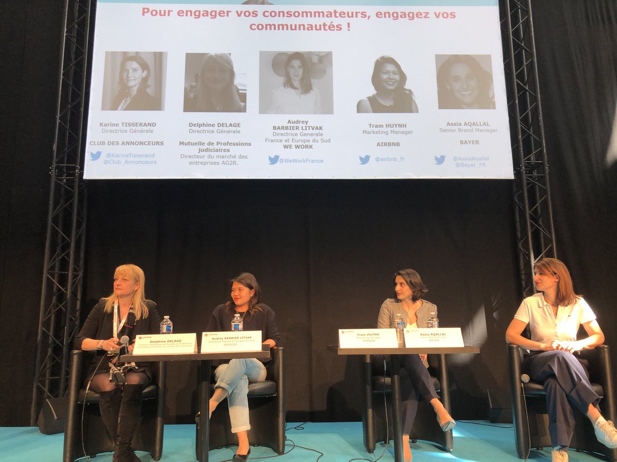 IKellnar's tweet photo. #EMKTP2019 Pour engager vos consommateurs, engager vos communautés @Club_Annonceurs https://t.co/wwVQduhpDq
