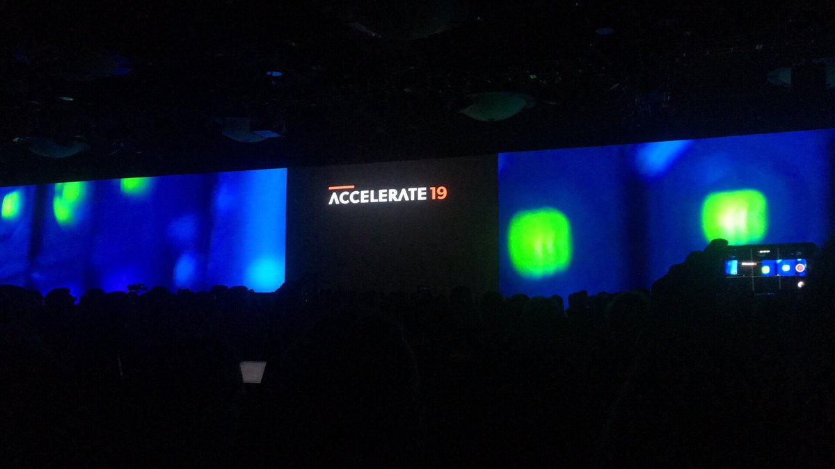 So proud to be at my first #accelerate2019 #fortinet show must go on