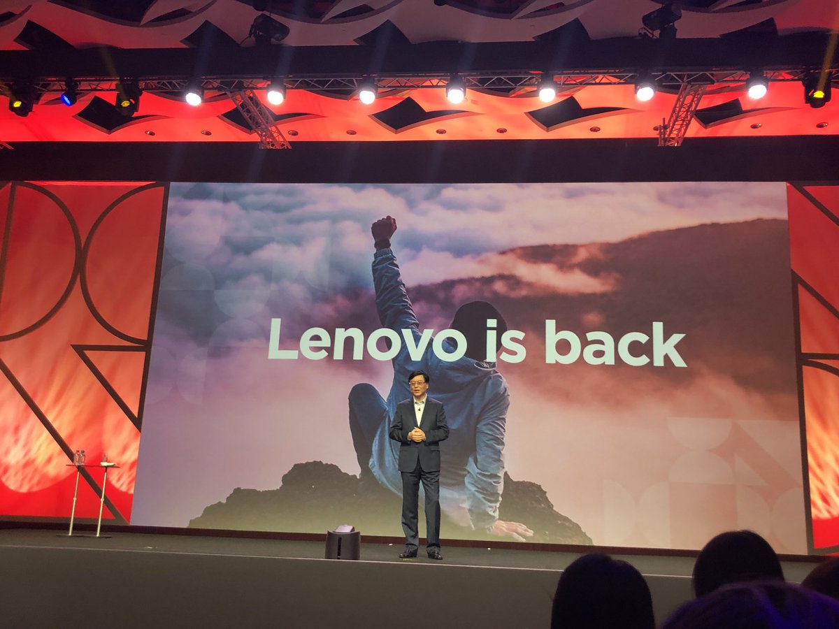 You heard it here first! Proud to be part of such an amazing team @Lenovodc Can’t wait to see what we do this year! #wearelenovo #lenovokickoff