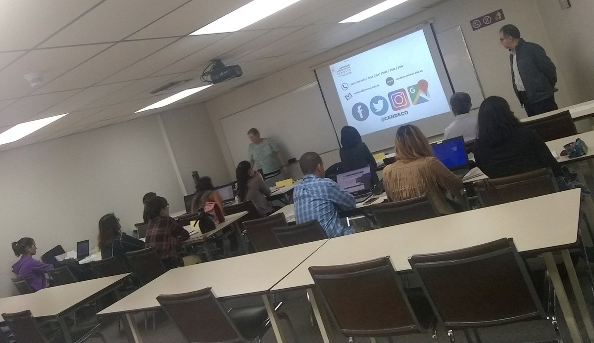 ExtensionUNIMET's tweet image. Hoy en #CENDECO dimos inicio al #curso Gestión de redes sociales empresariales y generación de contenido.
Gracias a los participantes por sus incansables ganas de aprender y a @victorpalmitest por tan buena energía, disposición y profesionalismo 👏🏽
#SomosUnimet