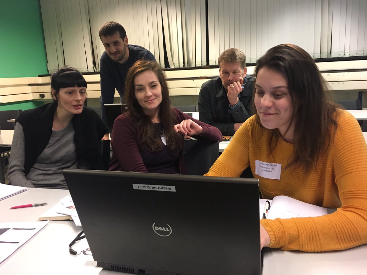 rhuleyetracking's tweet photo. All the groups hard at work, analysing their data and getting ready to present! @TobiiPro @RHULPsychology #rwet #tobii #eyetracking #analysis https://t.co/M7oE2x3OCy