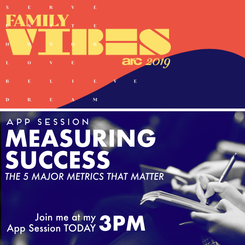 shawnlovejoy's tweet image. At @arcchurches Conference? 
Join me at my app session -
Measuring Success: The 5 Major Metrics That Matter.
TODAY at 3PM CST. 
#arcconference #familyvibes #arcchurches #arcfamily #coaching #leadership #success