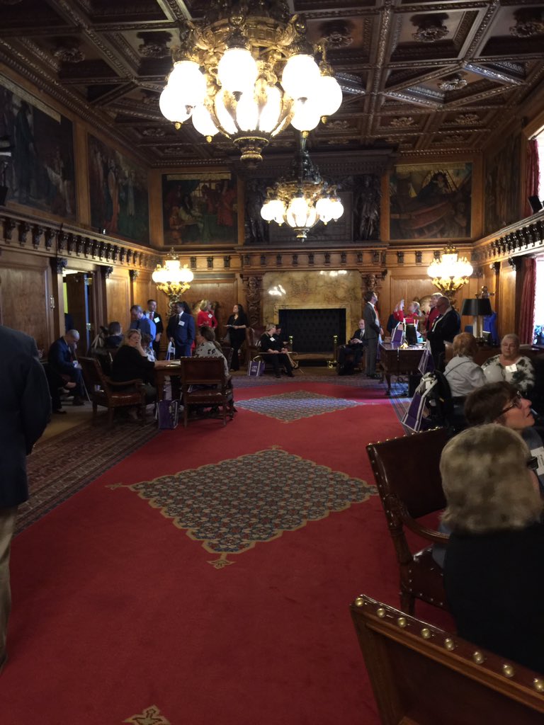 HoakVicki's tweet photo. We are in the Capitol Gov Wolf!#CareAtHome https://t.co/gpIrDTliQg
