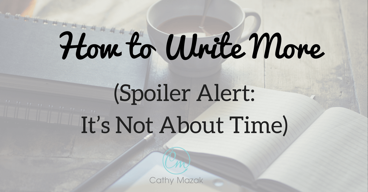You want to write more, but there isn't enough time. But is a lack of time really the problem? What is the real culprit that keeps you from writing more and what can you do about it? Read on for seven steps that will get you back to writing.
bit.ly/2FLHs1s