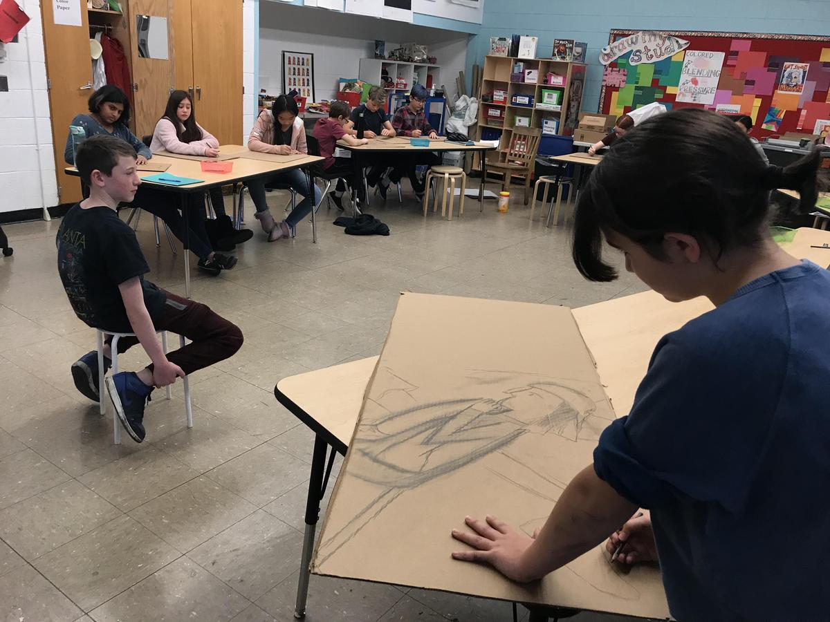 decaturcps's tweet photo. Decatur Art Show on Report Card Pick-up Day! - Student work is on display for you to see during Report Card Pick-up Day on April 10th. https://t.co/JBGuSAoPcZ https://t.co/4pxqbF2yCu