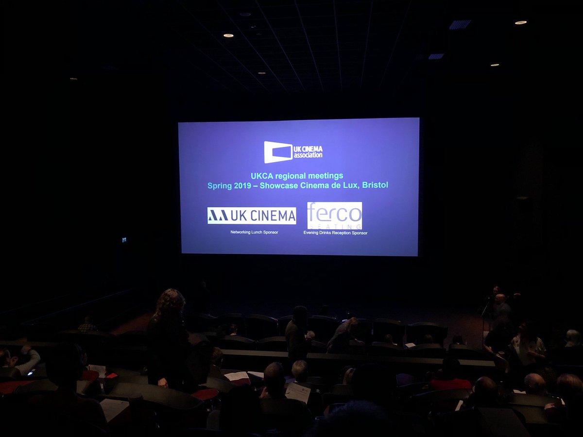 OmnexProFilm's tweet photo. The UKCA regional meetings started today in Bristol. Nigel, Geoff and Duncan are in attendance today. We are sponsoring all the lunches for the current planned meetings so do come and say hello at your local meeting. @Cinema_UK #UKCinema https://t.co/T6SjZCp3pg