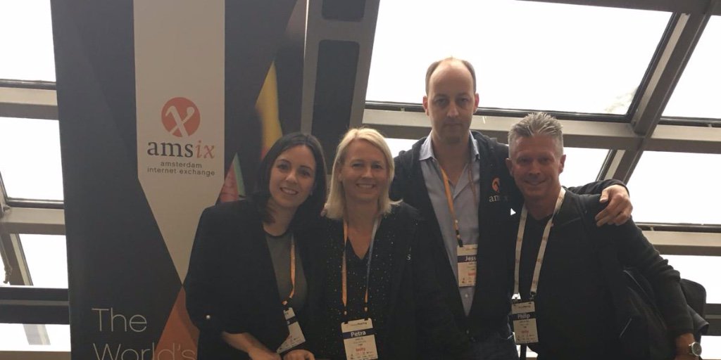 AMS_IX's tweet photo. We look forward to the first day of #GPF14 in #Montreal! Don't forget to pop by our table and pick up your very own #AMSIX wine cooler! https://t.co/VyTb7EeCUV