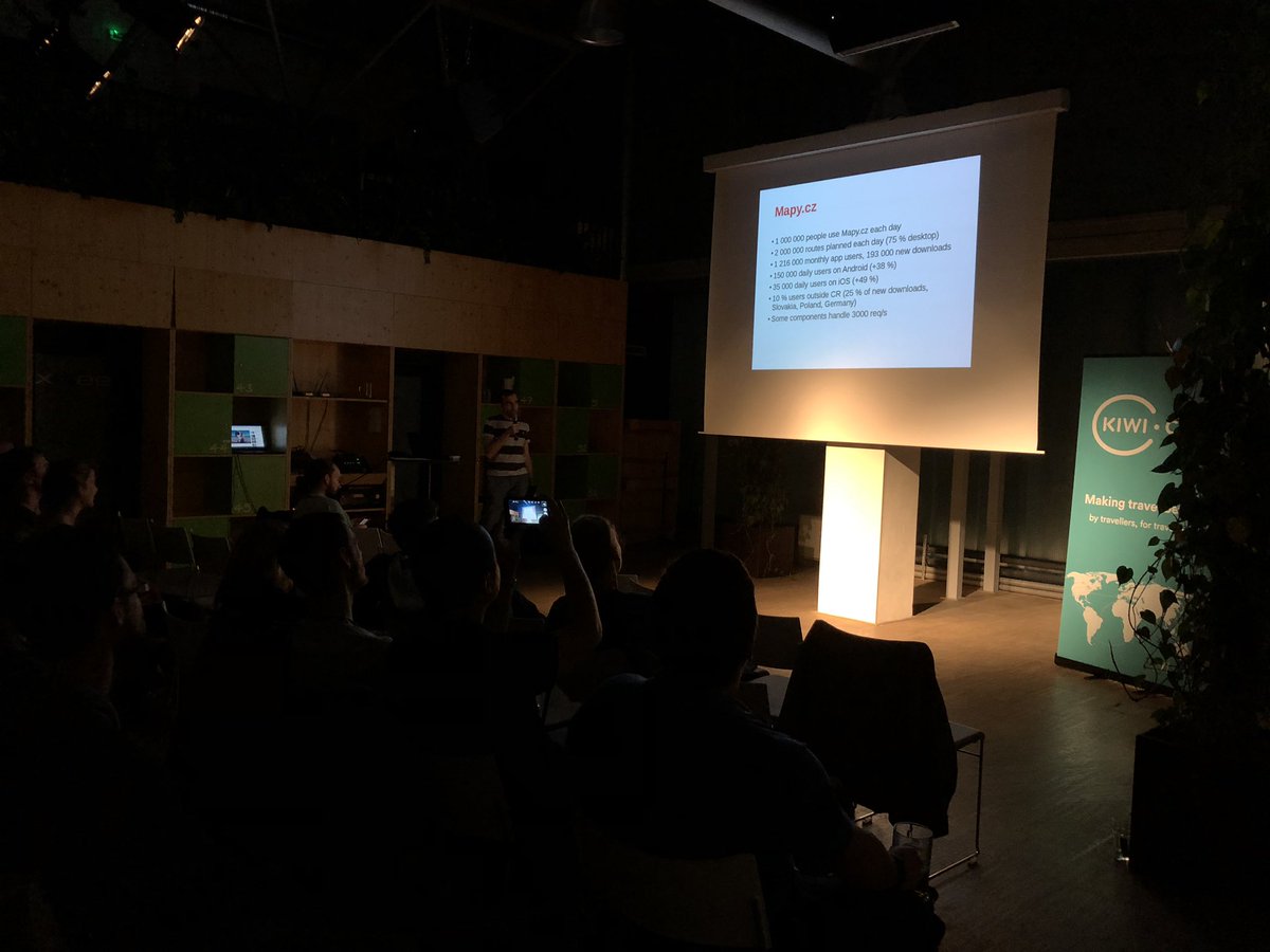 JanBleha's tweet image. .@ha_vlicek presents at #techweekCE @mapy_cz