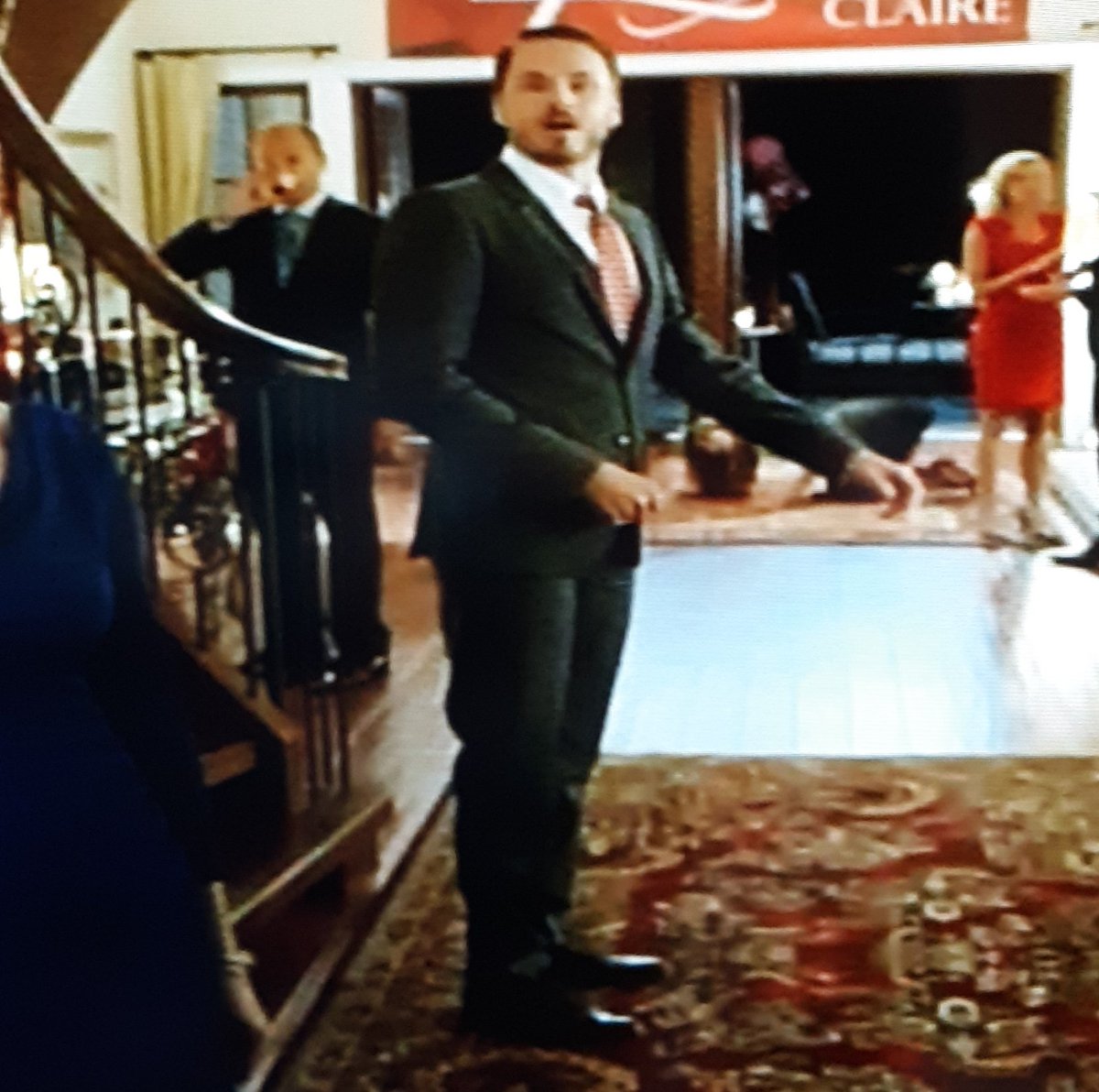 Mamaw1521's tweet image. @ThePaulCampbell is on @hallmarkchannel in #SurprisedbyLove