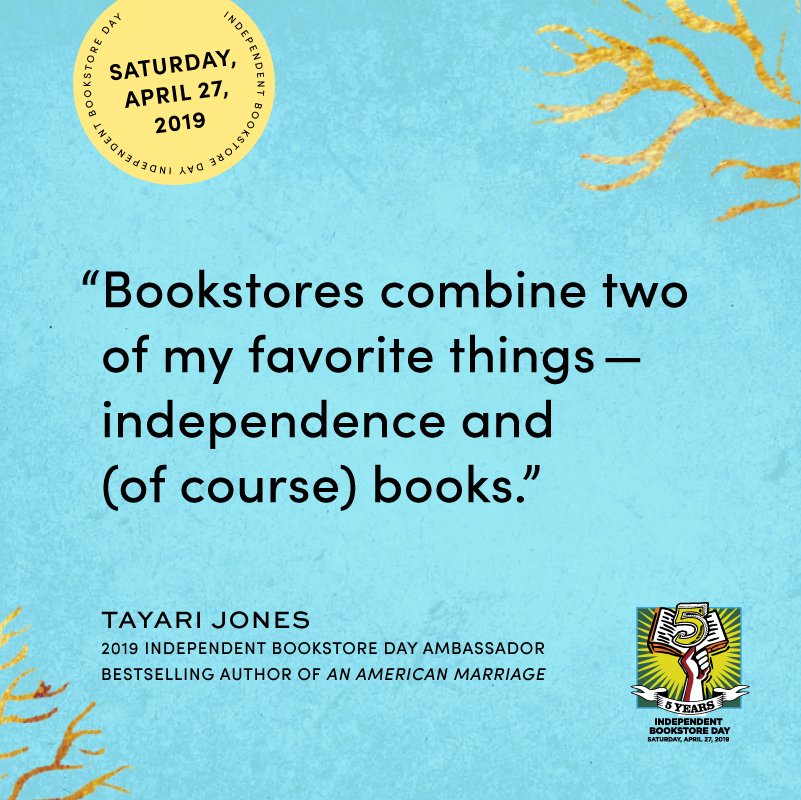 Independent Bookstore Day tweet media
