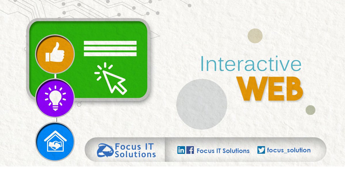 focus_solution's tweet image. To build an entire #Website from scratch, or create a simple #InteractiveWeb form for your existing site, the #FocusIT team will make sure that our final product meets your unique needs.

To learn more visit us at focus-itsolutions.com