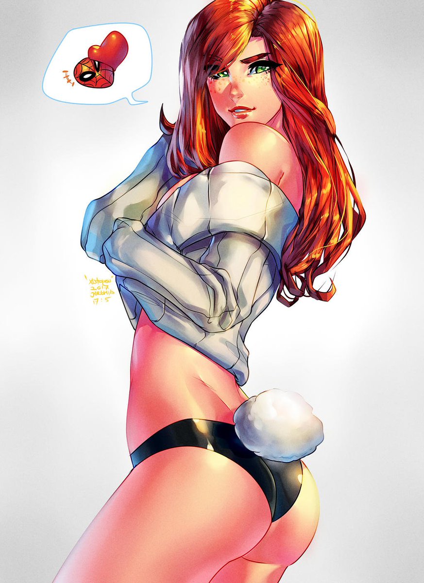 Mary Jane Watson-fan art-Beautiful bunny :3pic.twitter.com/yDZzzaUDyN.