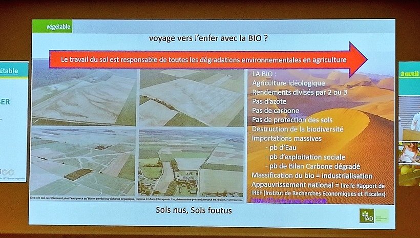 alexcarre49's tweet photo. #ForumVegetable : La bio est elle la réponse ?

Konrad Schreiber de @Agri_durable a évoqué le principal point faible de l'#Agriculture #Bio, sa dépendance au travail du sol et ses nombreuses conséquences... https://t.co/aiwRUXczkG