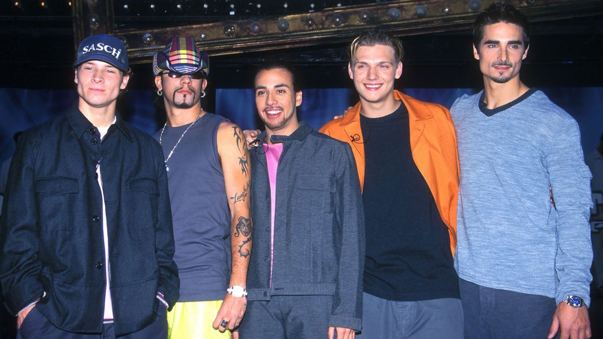 billboard's tweet photo. The @BackstreetBoys' #IWantItThatWay Turns 20: The story behind the hit's mystery lyrics https://t.co/q0g84tDXMy

#1999week https://t.co/cU5uB4VsEj