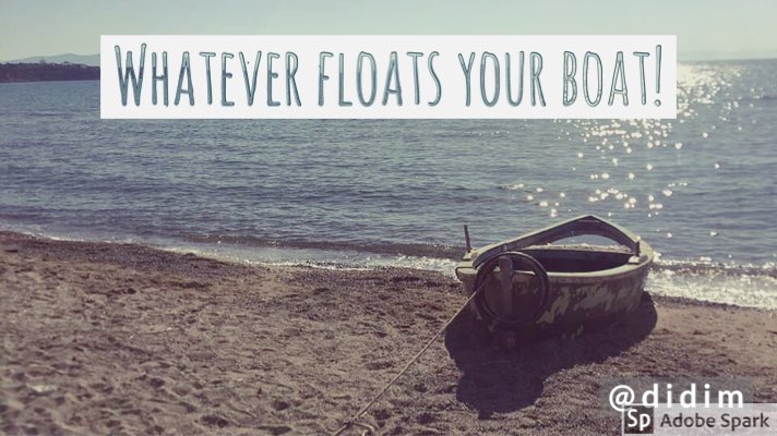 Whatever floats your boat #altinkum #didim #beach in #Turkey