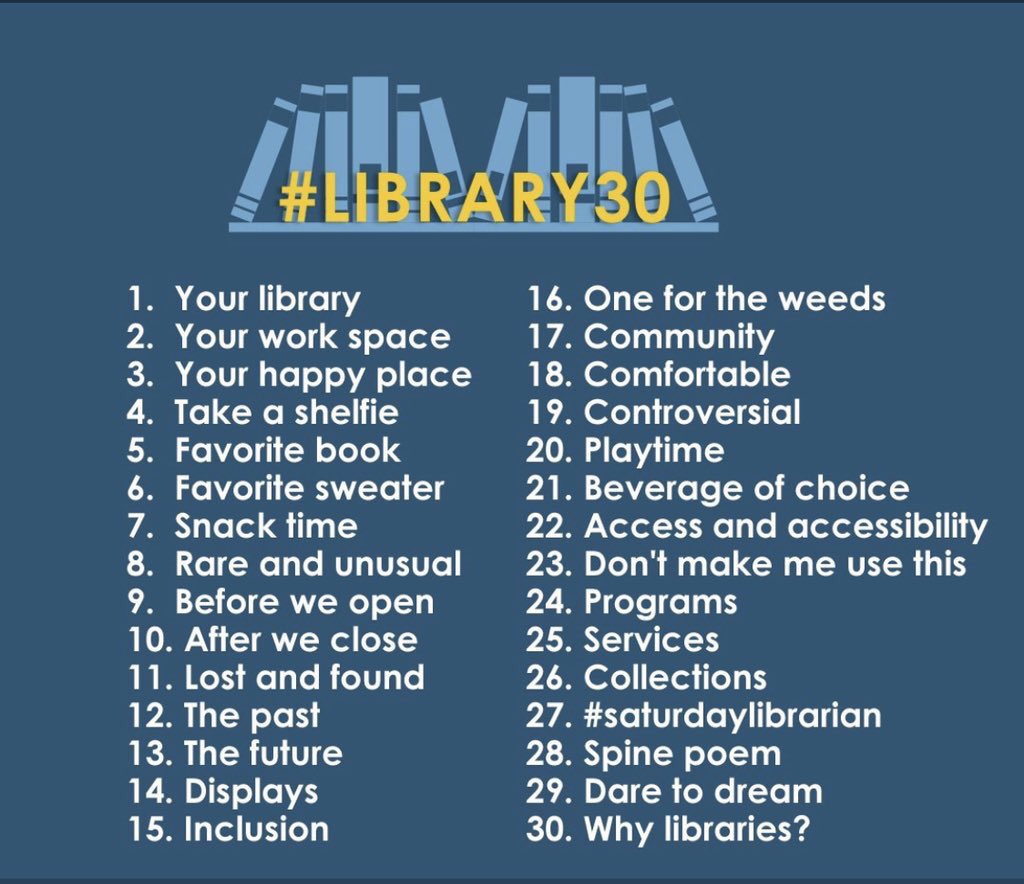punkrocklib's tweet image. #Library30 Day 9: #beforeweopen! #SLM19 #SLM2019 #nationallibraryweek #NLW2019 #NLW19 #punkrocklibrarian
