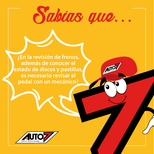 Auto7_Chillan's tweet image. ✅¡¡¡Ahora sí lo sabes!!!. #Auto7 también es conveniente en revisión de frenos. 🚗🏁