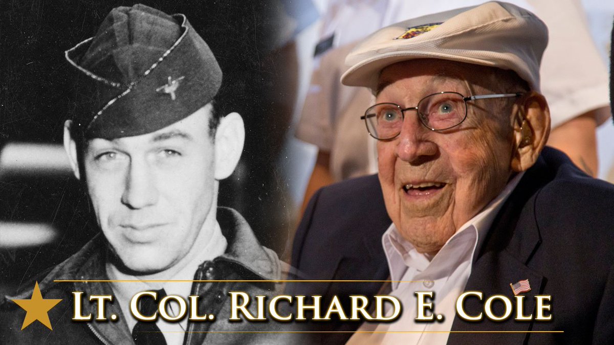 AVCupdate's tweet photo. Today, April 9, 2019, our friend, Air Force legend Lt. Colonel Richard Cole, passed away at age 103. He was the last of the 80 Doolittle Raiders, the last witness to one of the great moments in American history. May he Rest in Peace, and may the spirit of the Raiders live on. https://t.co/Dh6jfsth83