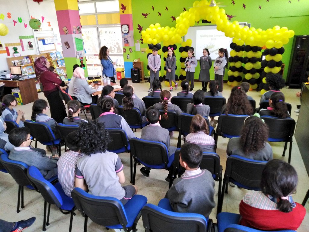 AhmedFakkih's tweet photo. أقام قسم اللغة الإنجليزية مسابقة لجميع الصفوف #spelling_bee
بإجراء مسابقة التهجئة للطلاب لما لها من أثر عظيم ومن فوائدها حفظ أكبر قدر ممكن من الكلمات غيبًا في لفظ الكلمة والمعنى، زيادة حصيلة الثروة اللغوية، تطور مهارة الكتابة والإملاء.
#Grade_5
#Competition
@MakAishaSchool https://t.co/8NTNM5IdfC