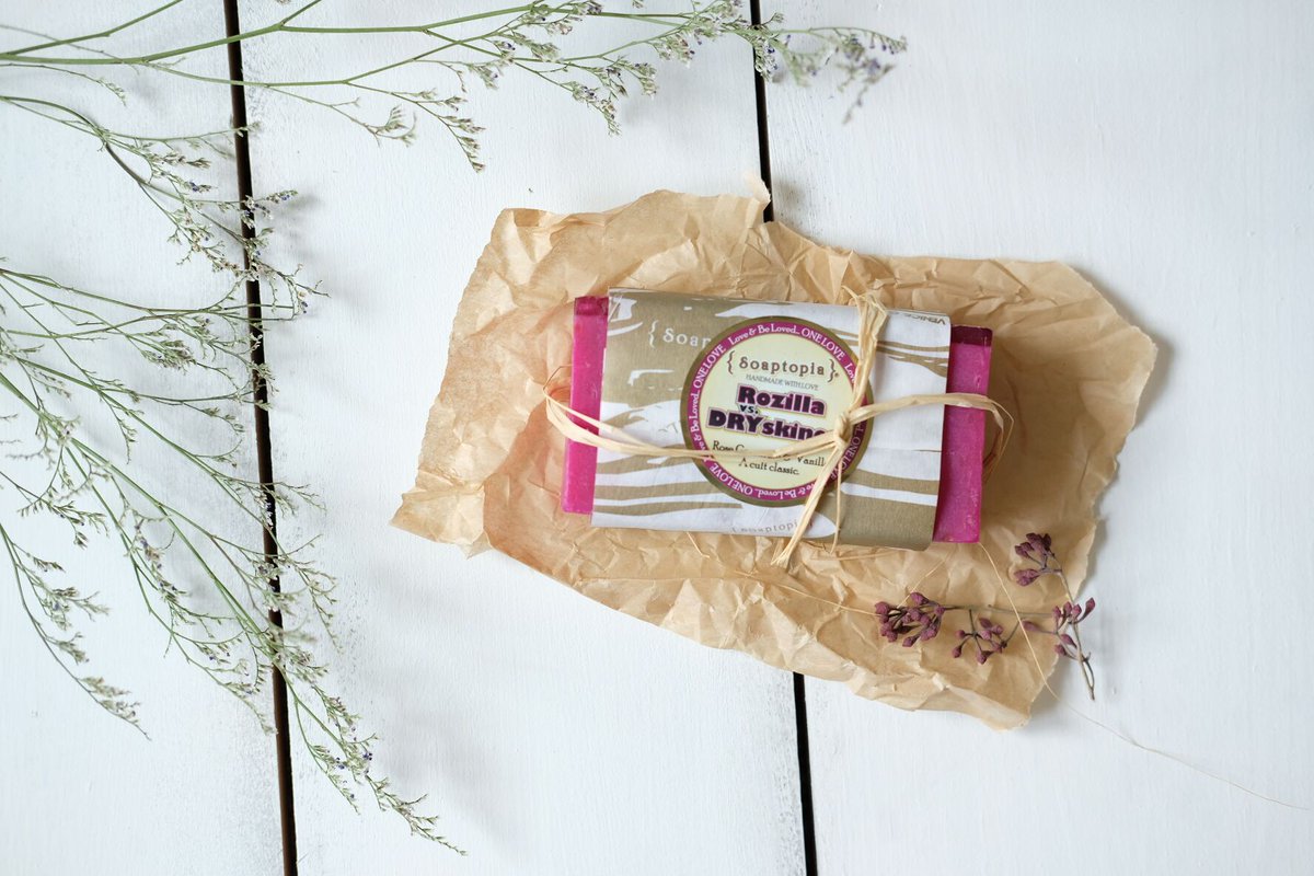 Soaptopia's tweet image. A touch of Rose a day keeps that DRYskinea away

#love #that #natural #soap #feeling