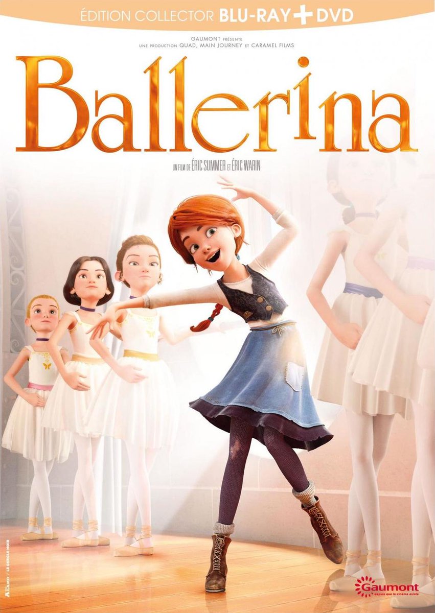 AnimationMoviee's tweet image. Ballerina (2016) 6.8/10
تدور أحداث الفيلم في (باريس) عام 1879، حيث فتاة يتيمة تحلم بأن تصبح راقصة باليه وتهرب من مدينة (بريتاني) الريفية إلى باريس، آملة أن تتحول لشخص أفضل وتتبوأ مكانها كتلميذة في مسرح الأوبرا الكبير.
