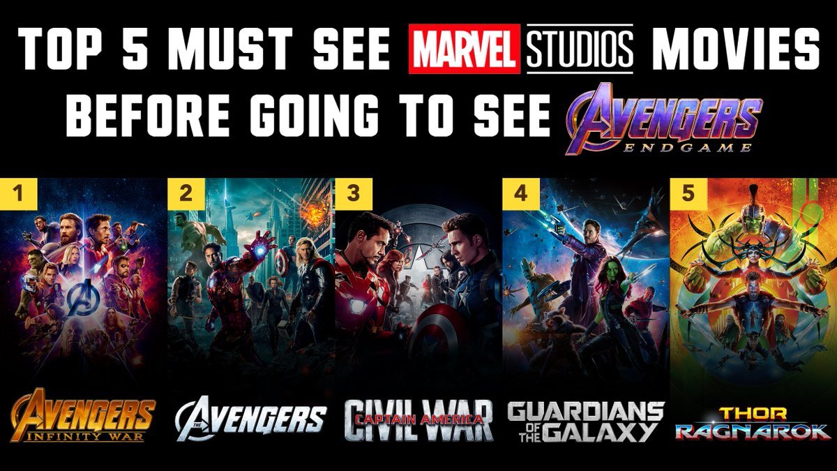 Which Marvel Movies To Watch Before Avengers Endgame