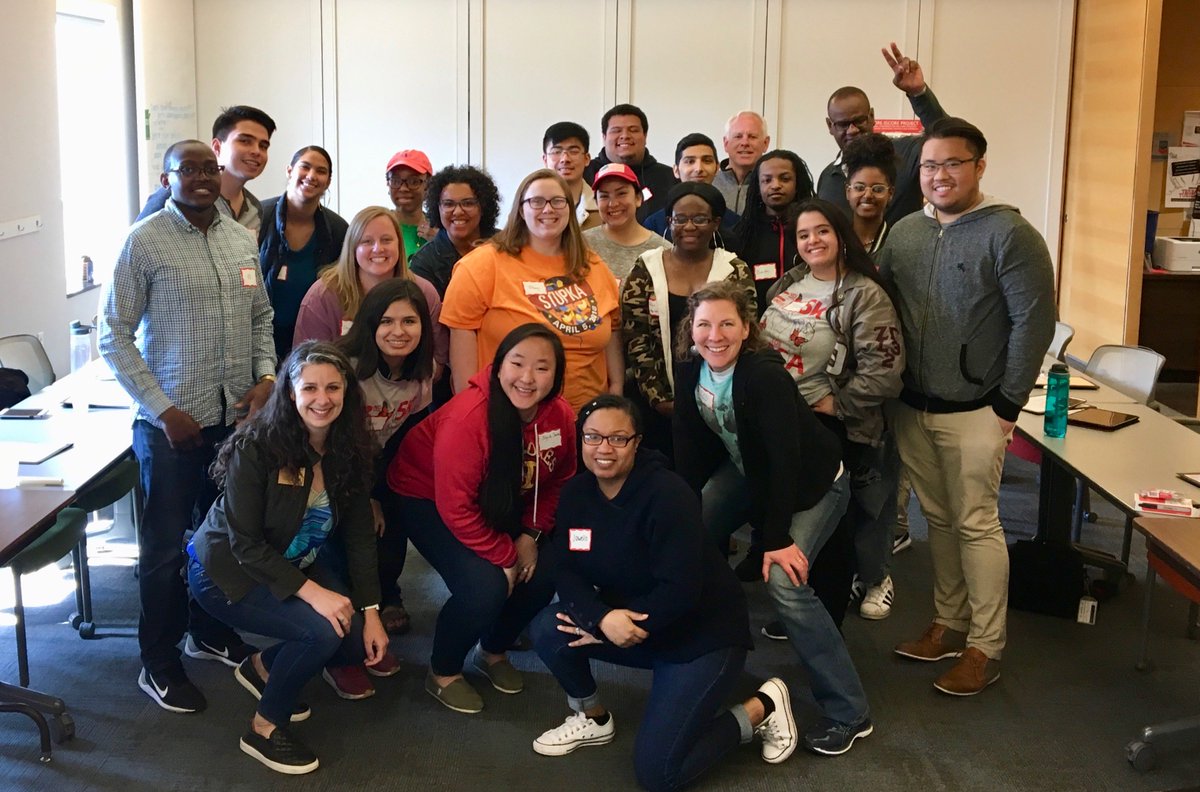 IowaStateISCORE's tweet photo. Welcome to the 2019-2020 NCORE-ISCORE Scholars cohort!

This past weekend students met with their team leaders and started planning their trip to the National Conference on Race and Ethnicity in PDX.  We're excited to kick off another NCORE-ISCORE Scholars year! #NCORE #IowaState https://t.co/QjvQE0TDOH