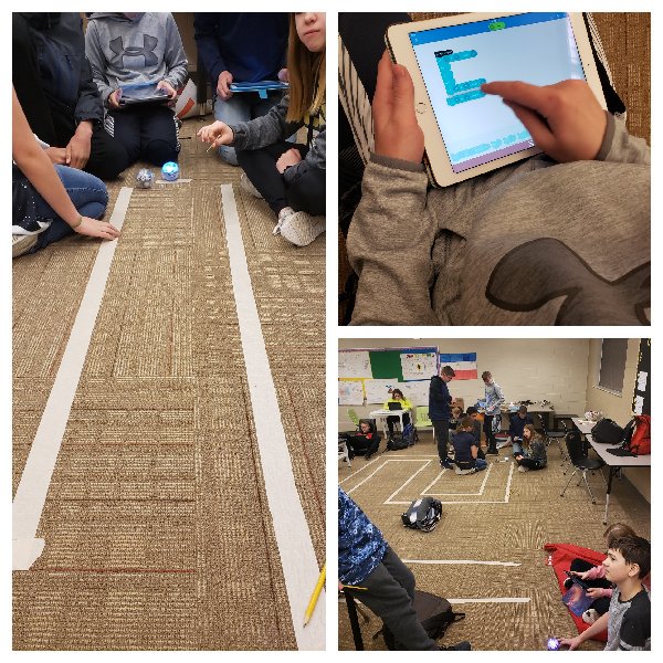 hbasedlearning's tweet photo. Using sphero to code our chariot races! @NCSD97 #innovativend @NDDPI https://t.co/XqRyVBHNOI