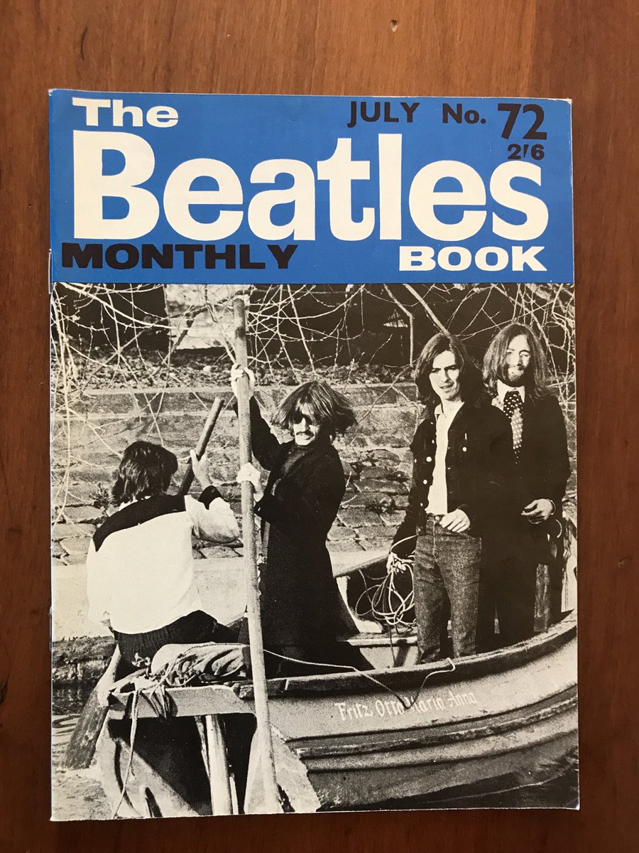 Meanwhile, the Beatles weren’t even promoting anything. Let It Be project was over, and Get Back single was days away from release, too late to use the photos. Proper work on Abbey Road hadn’t really begun yet. But it made for good Beatles Book content