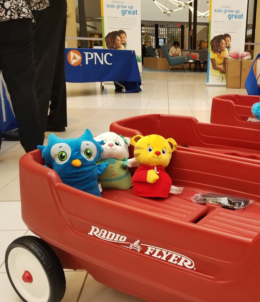MariaPasicPNC's tweet photo. Celebrating our 15th anniversary of #PNCGrowUpGreat with our fav peeps who help us inspire & #educate our youngest learners. Getting ready to deliver these fancy wheels to our #preschool partners in #Indianapolis later today. #AllIn4PreK #EarlyEducation https://t.co/YIydiSe9Yv
