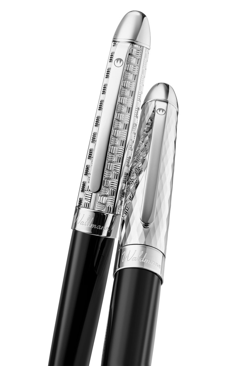 LuxuryBrandsUSA's tweet photo. Just received word that Waldmann pens should be delivered today! Such beautiful 925. Sterling Silver fountain pens, ballpoints, and pencils. You will have to see them! #excitement #fountainpens #925sterlingsilver #luxurywritinginstruments #WaldmannPen #LuxuryBrandsofAmerica https://t.co/lUAuoCJVnf