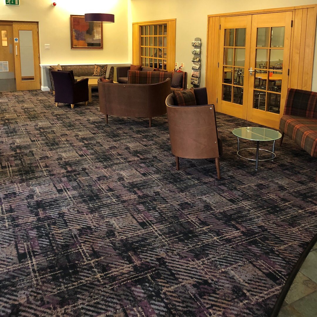 newheycarpets's tweet photo. @CranfieldUni - featuring Plaid from our Express2Go collection - looks great.....specified by Emma Barnes at #magnadesign
*********************
#carpet #university #interiordesign #specifiers #flooring #supplychain #newhey https://t.co/olgYjwcC23