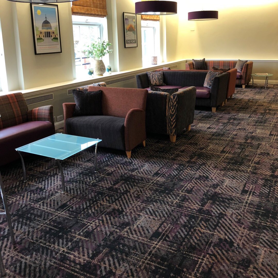 newheycarpets's tweet photo. @CranfieldUni - featuring Plaid from our Express2Go collection - looks great.....specified by Emma Barnes at #magnadesign
*********************
#carpet #university #interiordesign #specifiers #flooring #supplychain #newhey https://t.co/olgYjwcC23