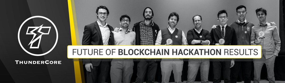 ThunderCoreLab's tweet image. Wrap-up of the ThunderCore's Participation in the Future of Blockchain Hackathon buff.ly/2U84TXH