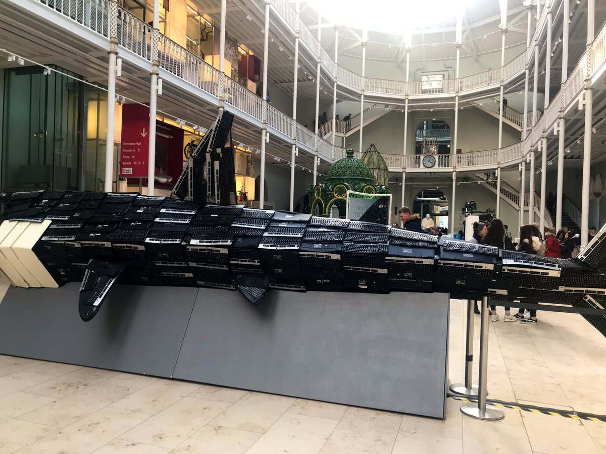 edhogmanay's tweet photo. #buildandbreak at @NtlMuseumsScot devouring technology in the safest way! #edscifest #FestivalCityStroll #EdHogmany https://t.co/56An4ECqQ7
